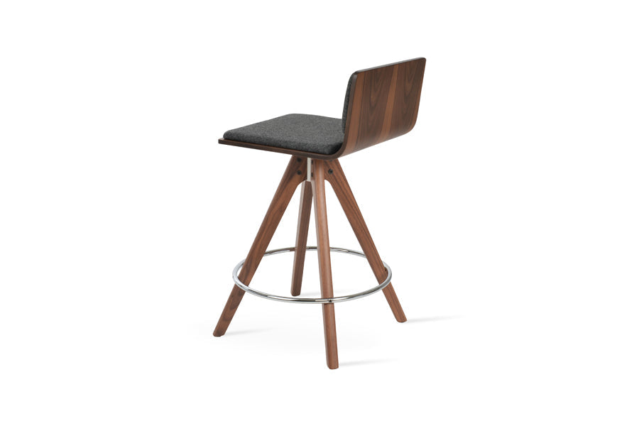 Corona Pyramid Swivel Bar Stool