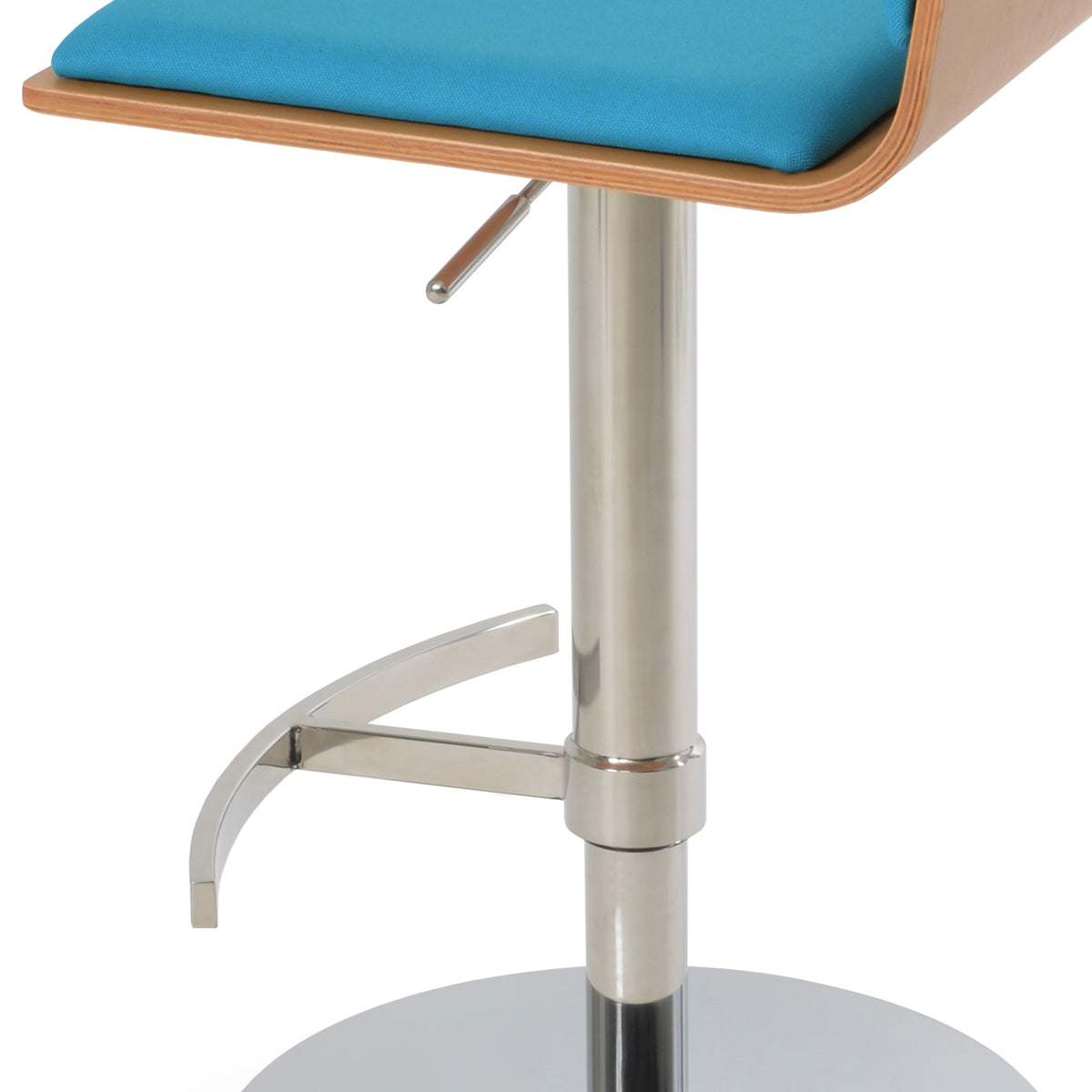 Corona T-Footrest Piston Stool