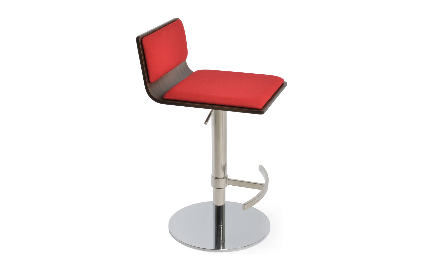 Corona T-Footrest Piston Stool