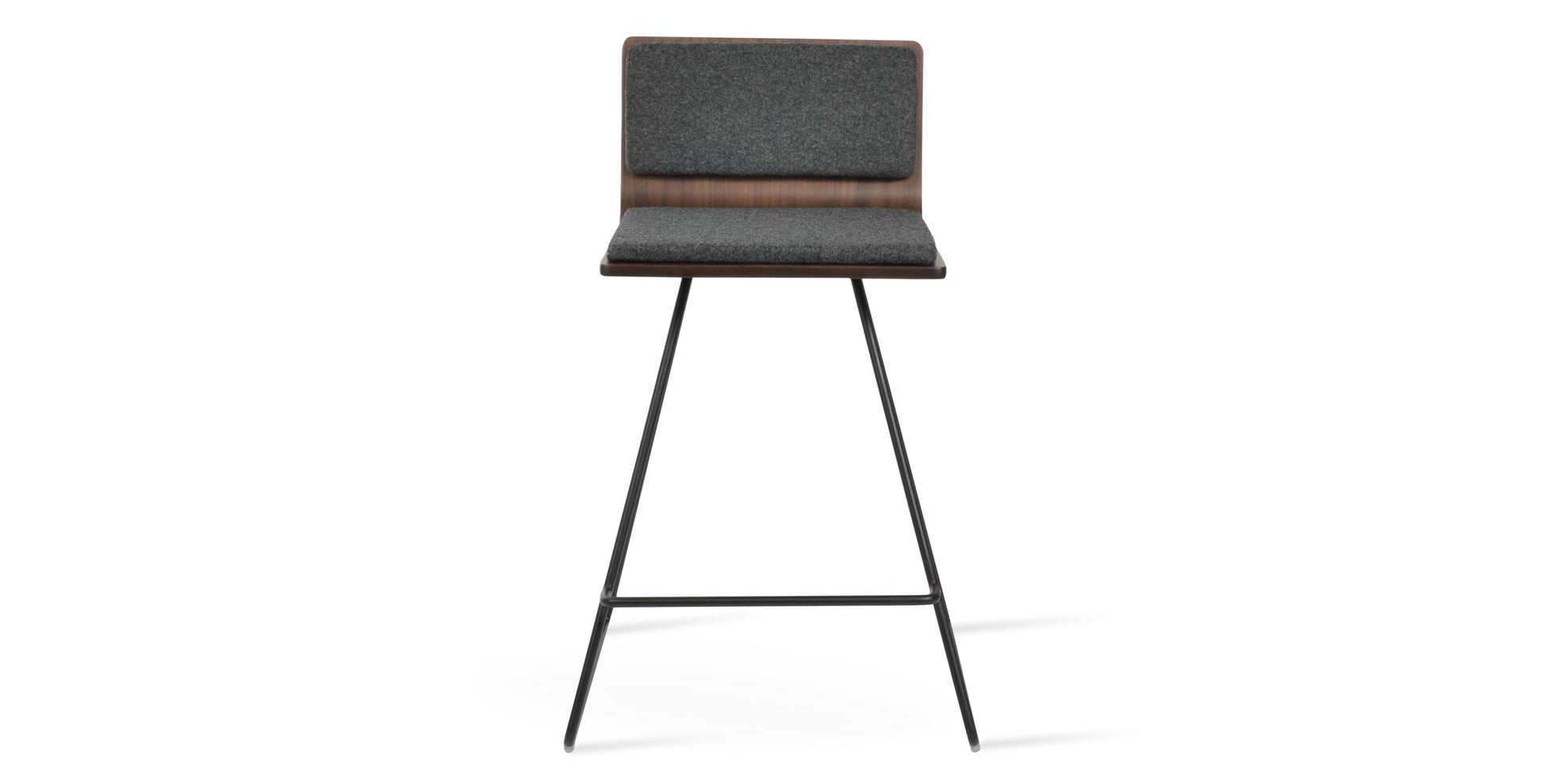 Corona Wire Bar Stool-Fabric