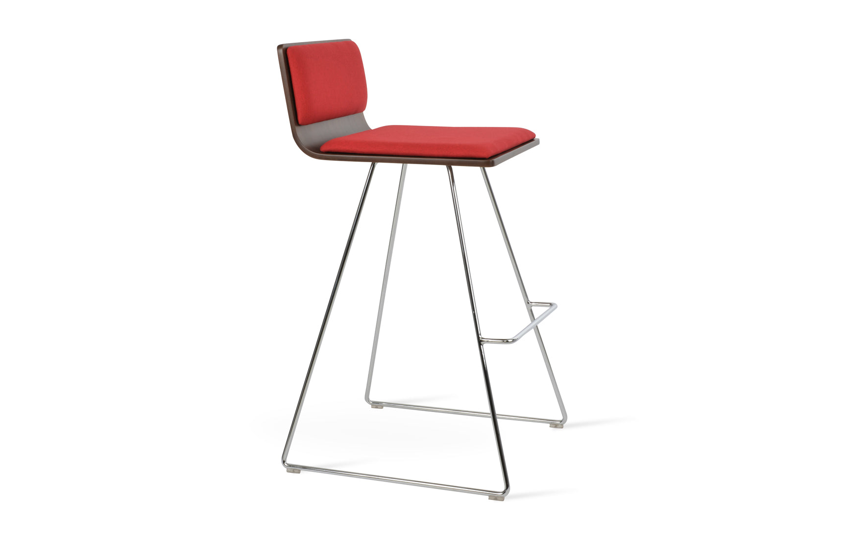 Corona Wire Bar Stool-Fabric