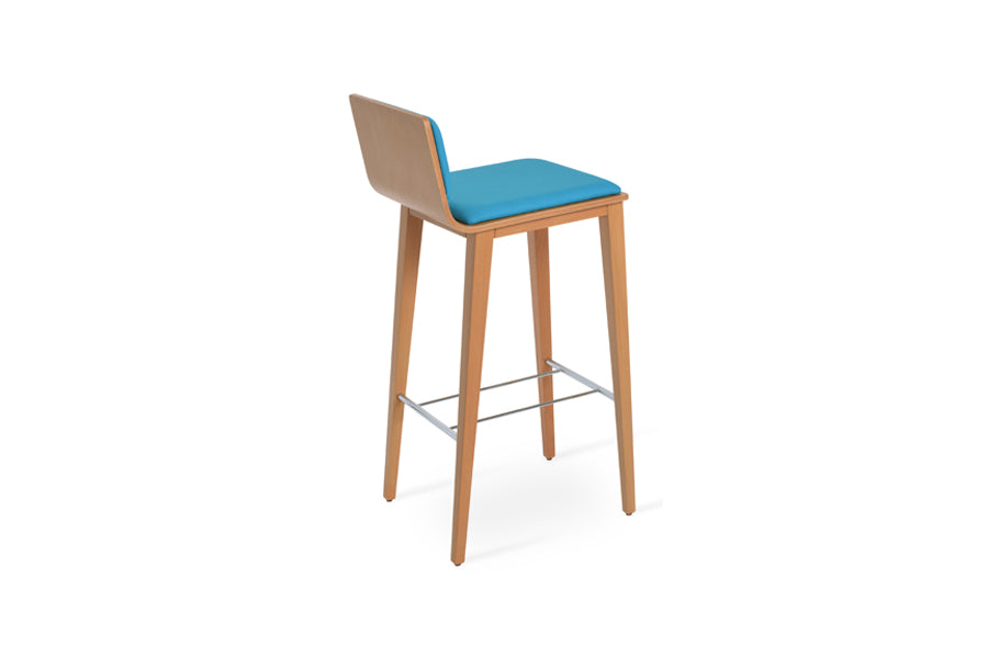 Corona Wood Stool