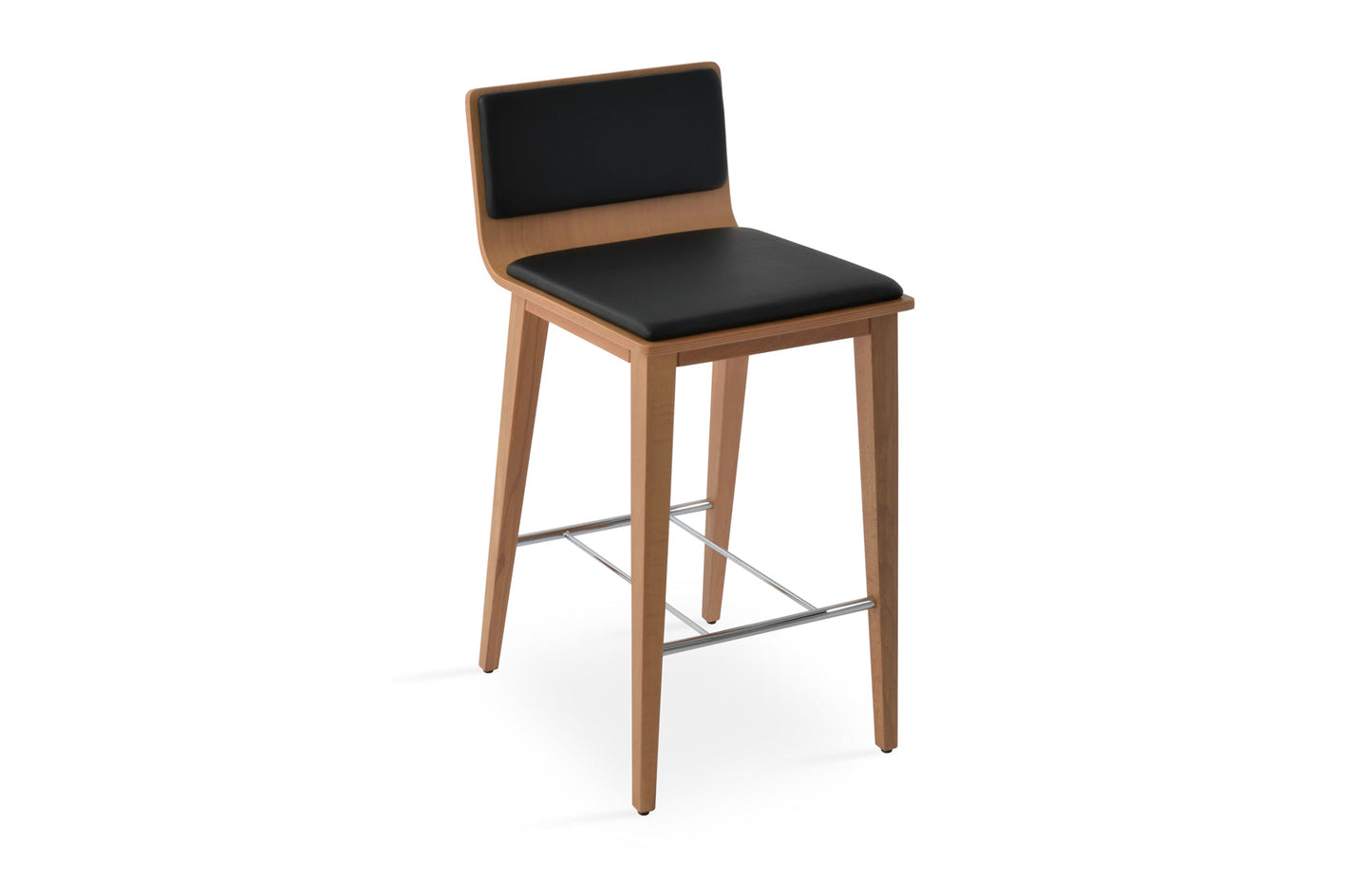 Corona Wood Stool