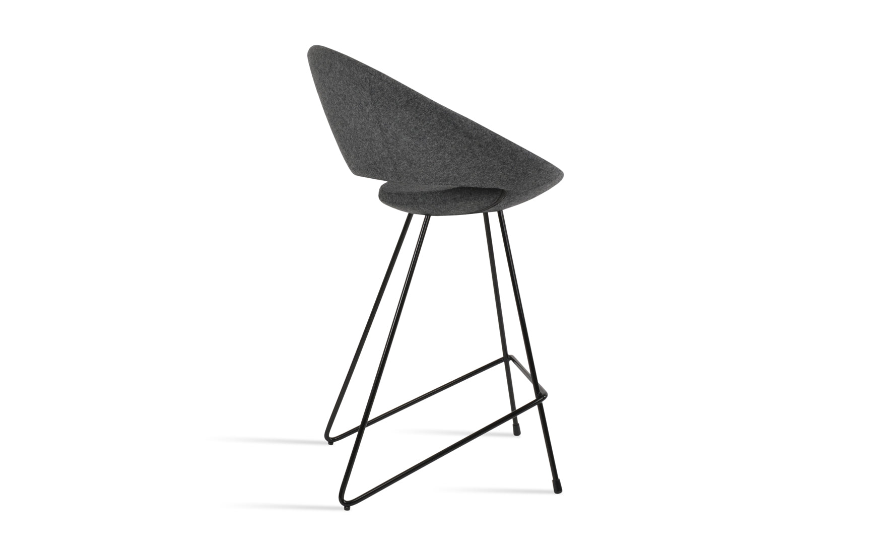 Crescent Cat-Wire Stool