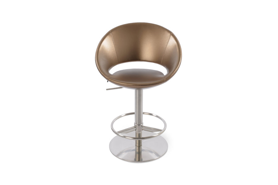 Crescent Piston Stool