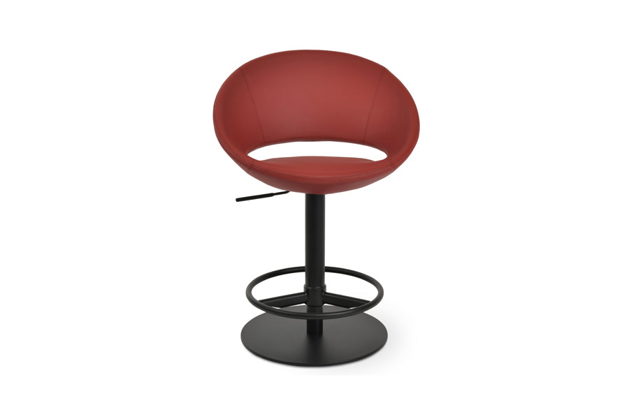 Crescent Piston Stool