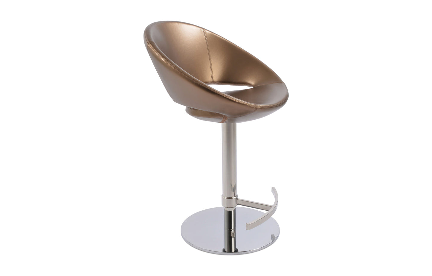 Crescent Piston Stool