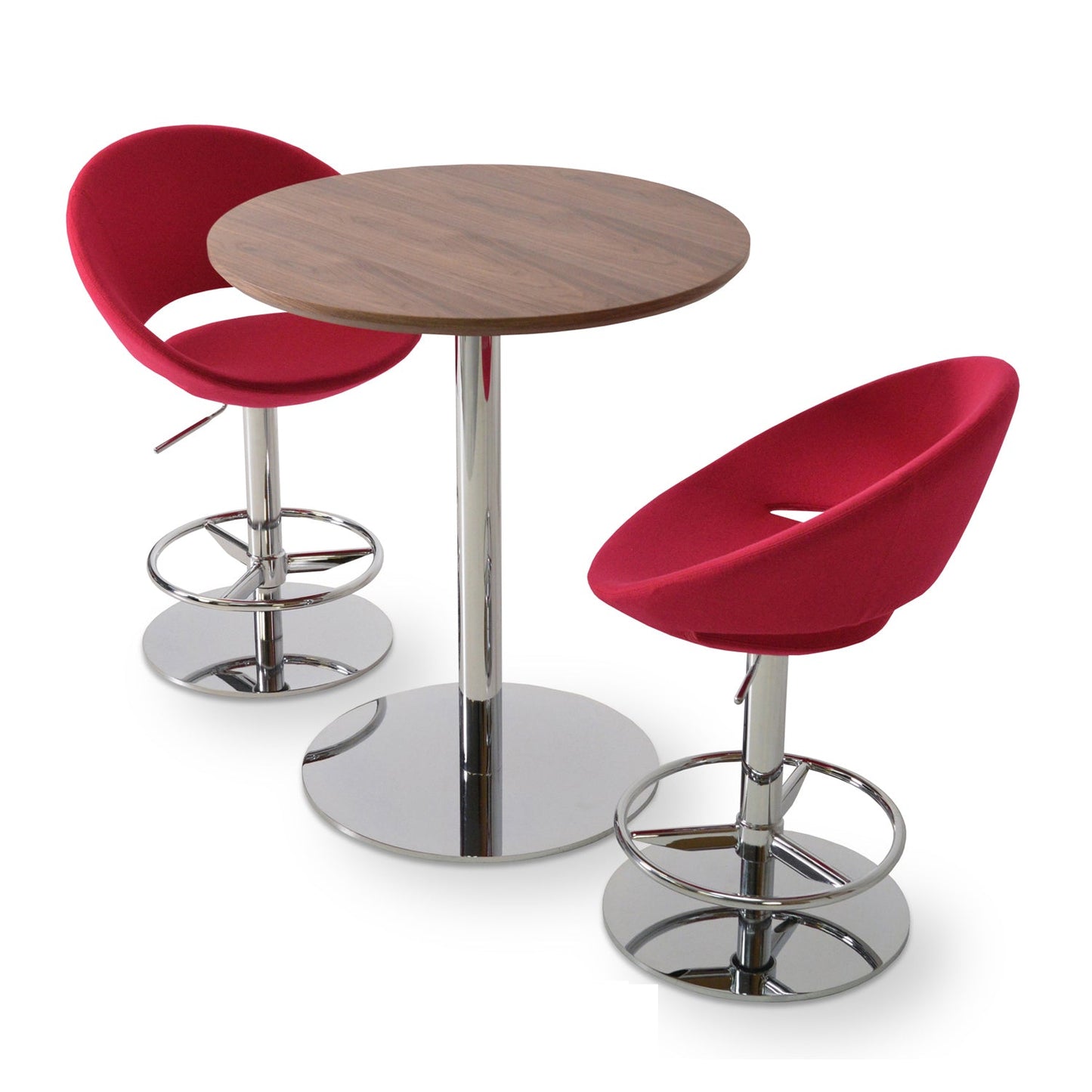 Crescent Piston Stool