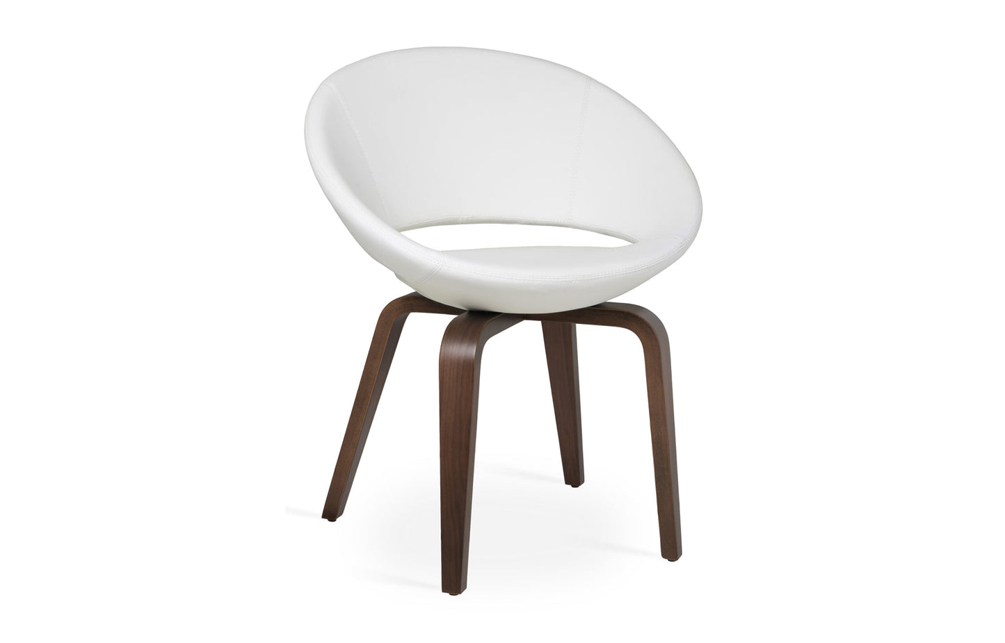 Crescent Plywood Dining Chair