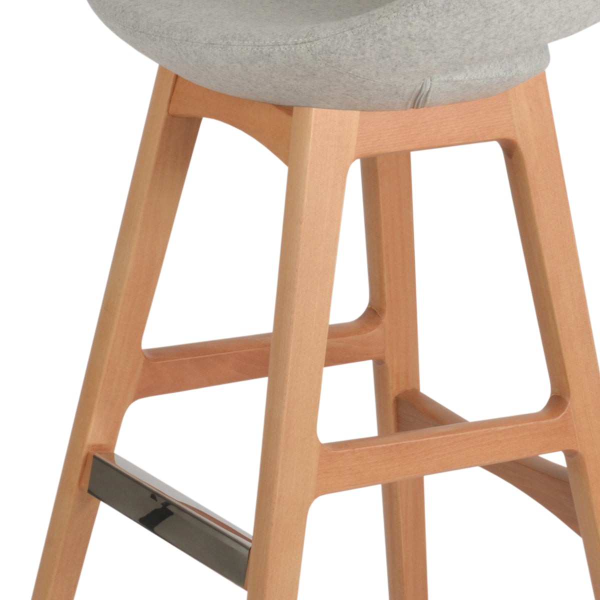 Crescent PR-Wood Counter Stool