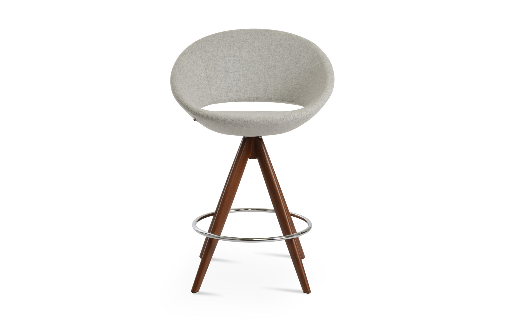 Crescent Pyramid-MW Swivel Stool