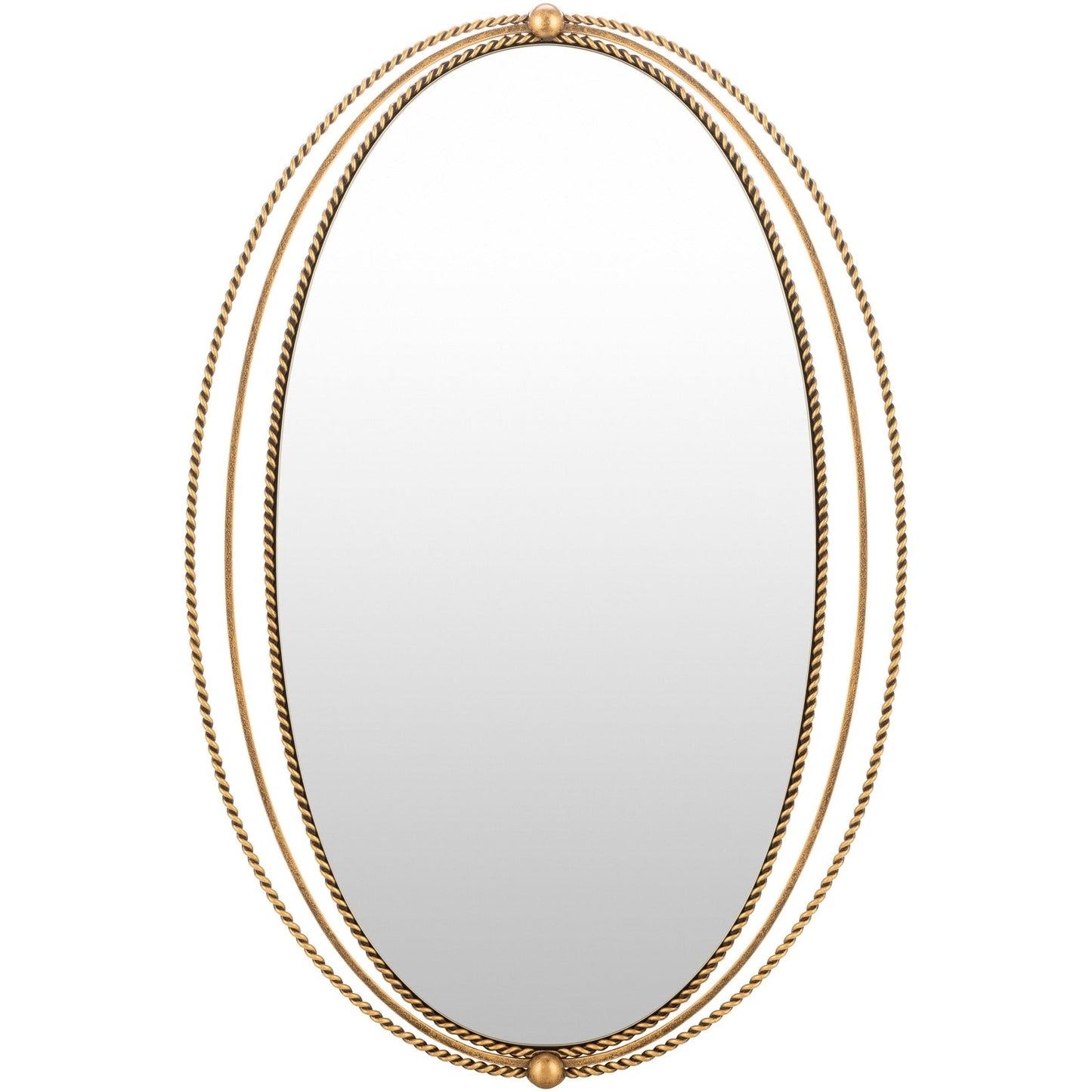 Surya Chasm Oval Mirror