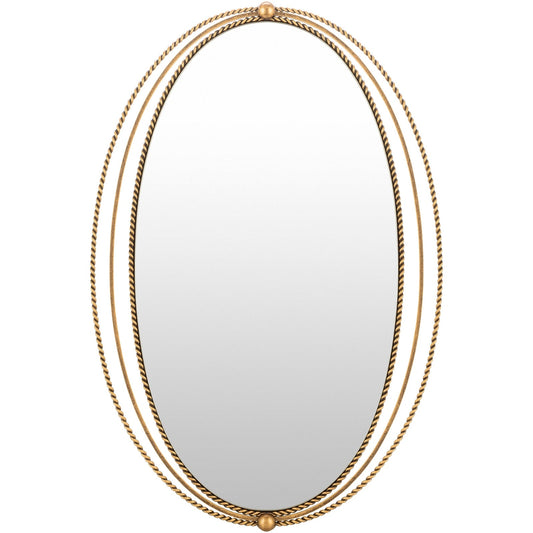 Surya Chasm Oval Mirror