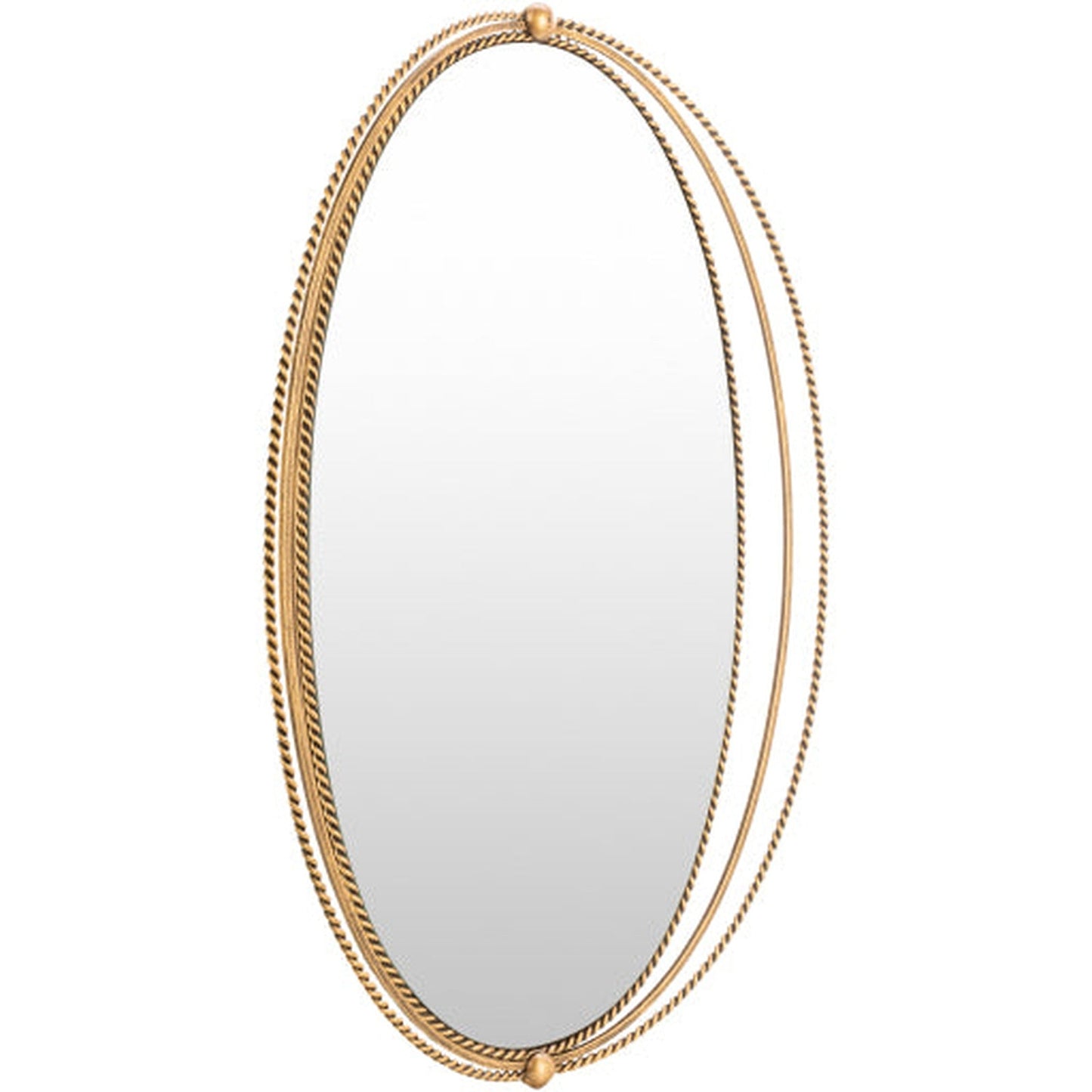 Surya Chasm Oval Mirror