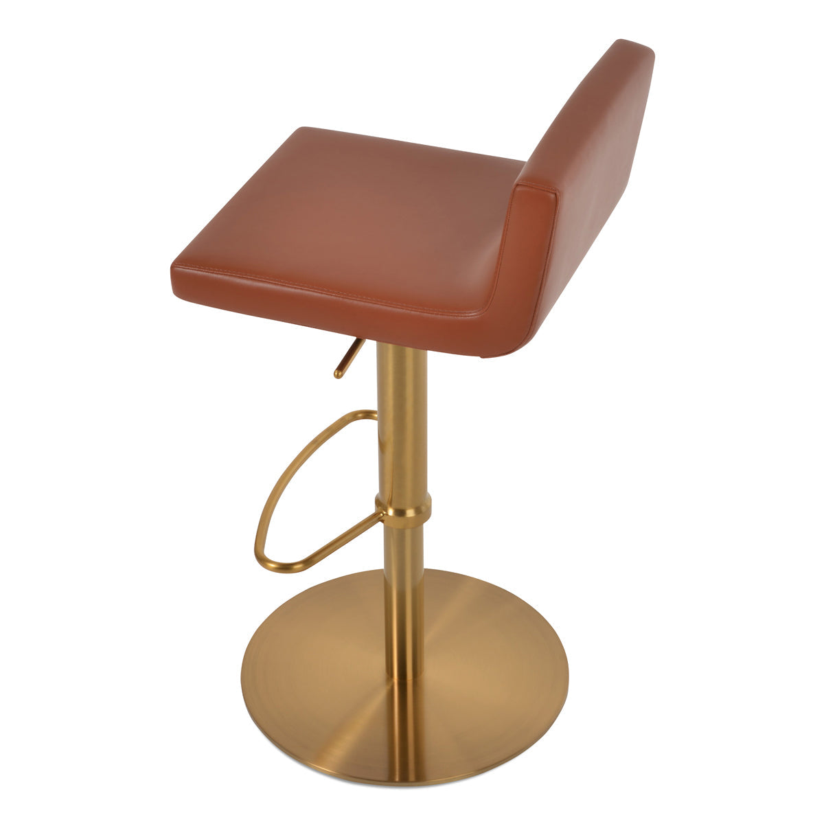 Dallas Piston Half Footrest Stool