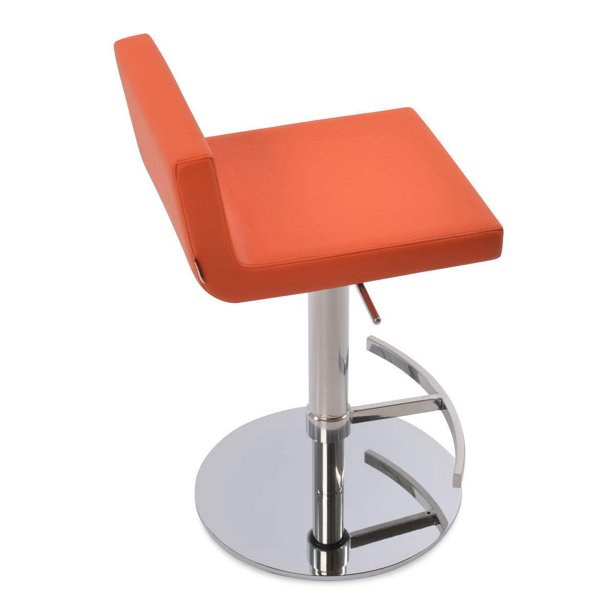 Dallas Piston T-Footrest Stool