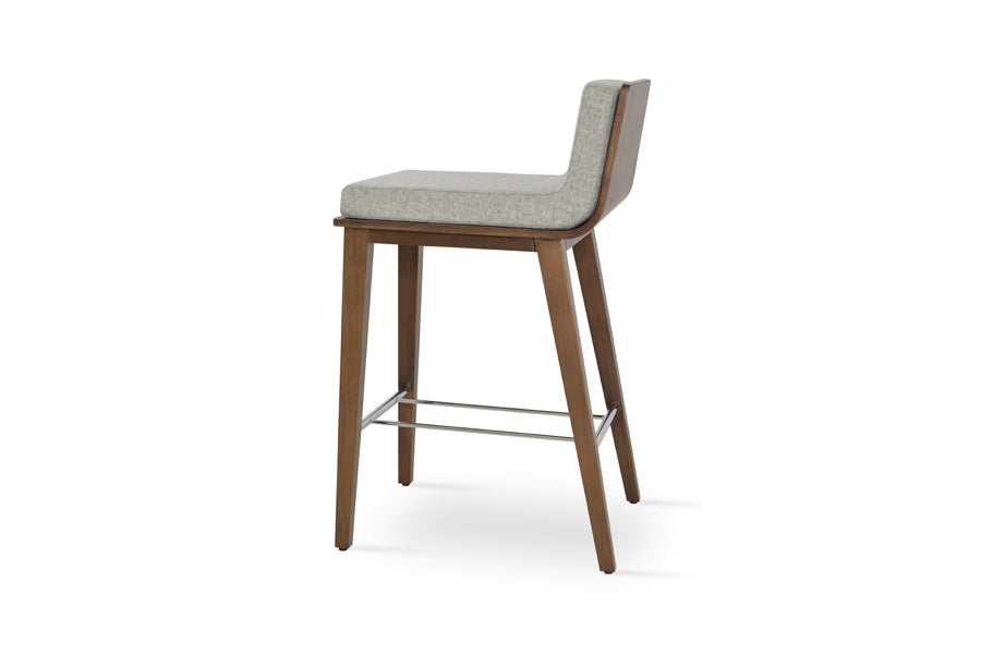 Dallas PL Wood Bar Stool