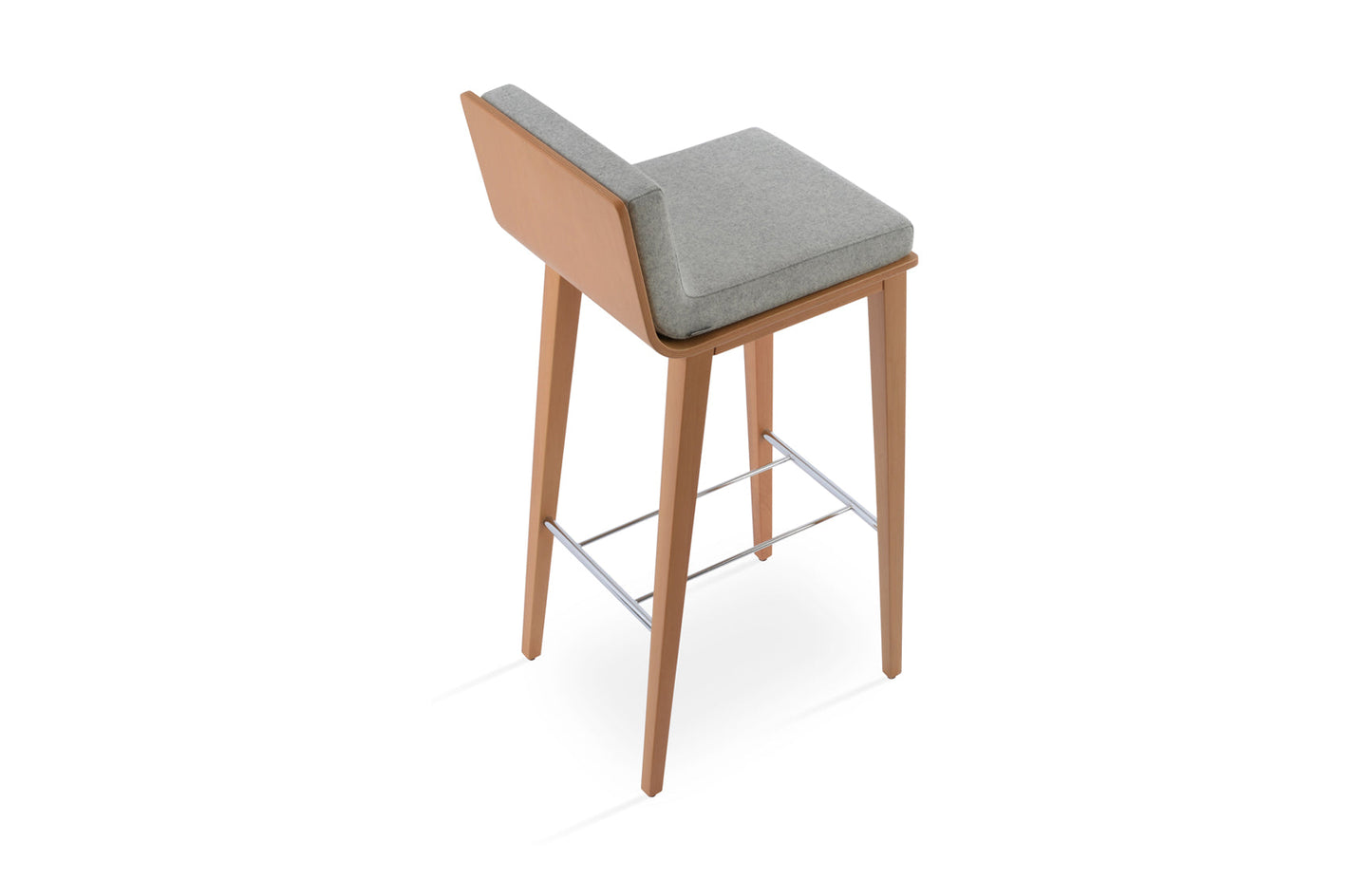 Dallas PL Wood Bar Stool