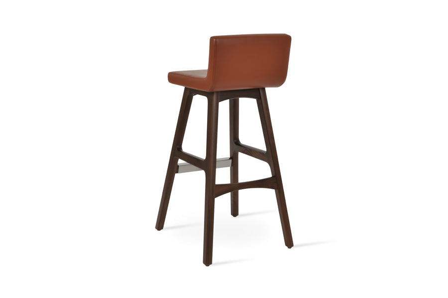 Dallas PR Wood Counter Stool