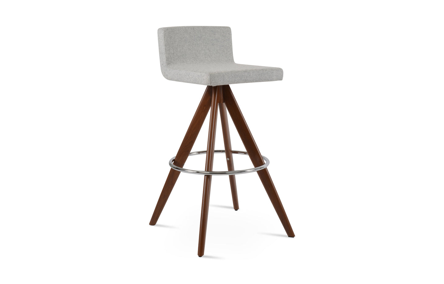 Dallas Pyramid MW Swivel Bar Stool