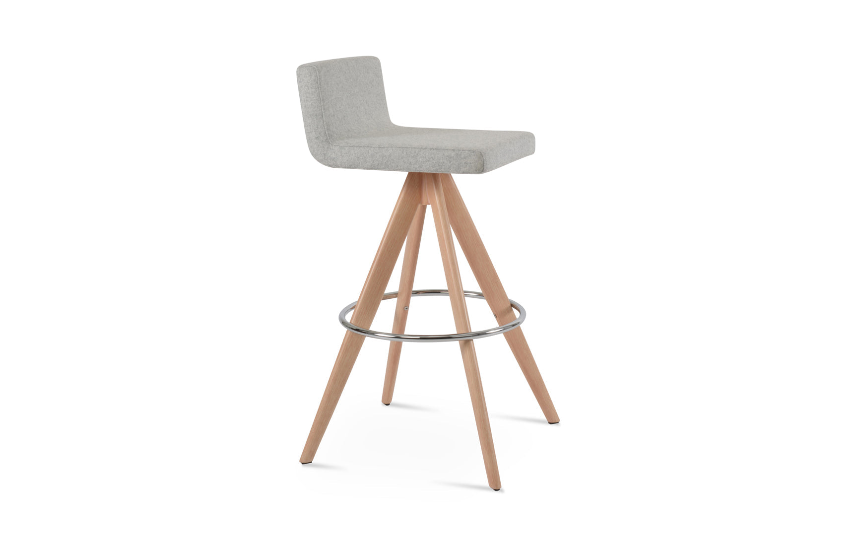 Dallas Pyramid MW Swivel Bar Stool