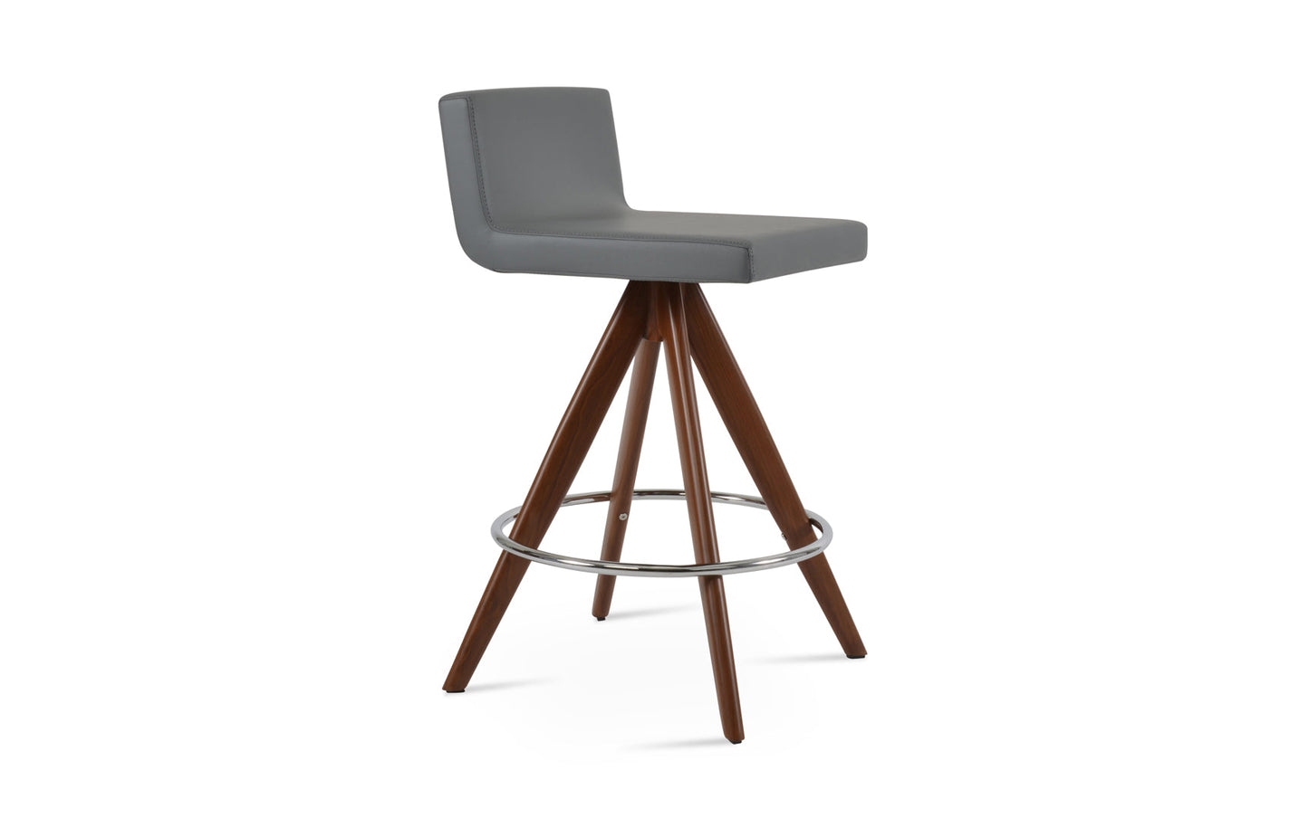 Dallas Pyramid MW Swivel Counter Stool