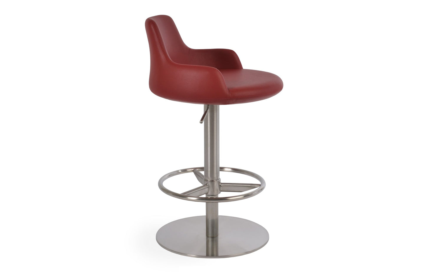 Dervish Piston Stool Full Footrest