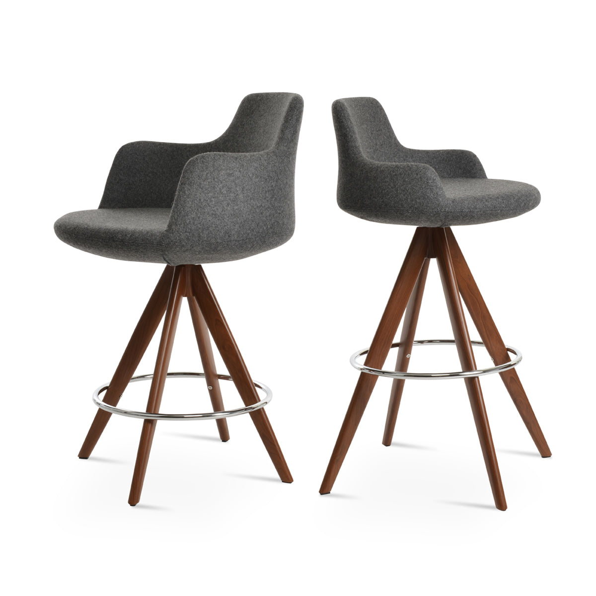 Dervish Pyramid MW Swivel Bar Stool