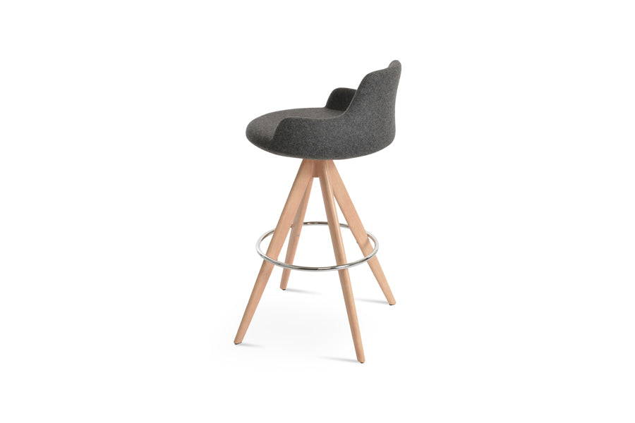 Dervish Pyramid MW Swivel Bar Stool