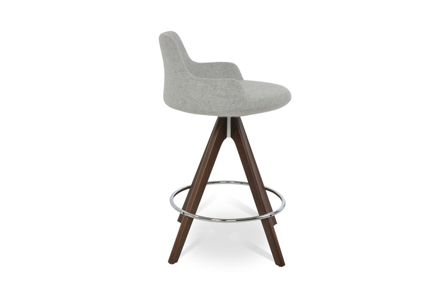 Dervish Pyramid Swivel Bar Stool