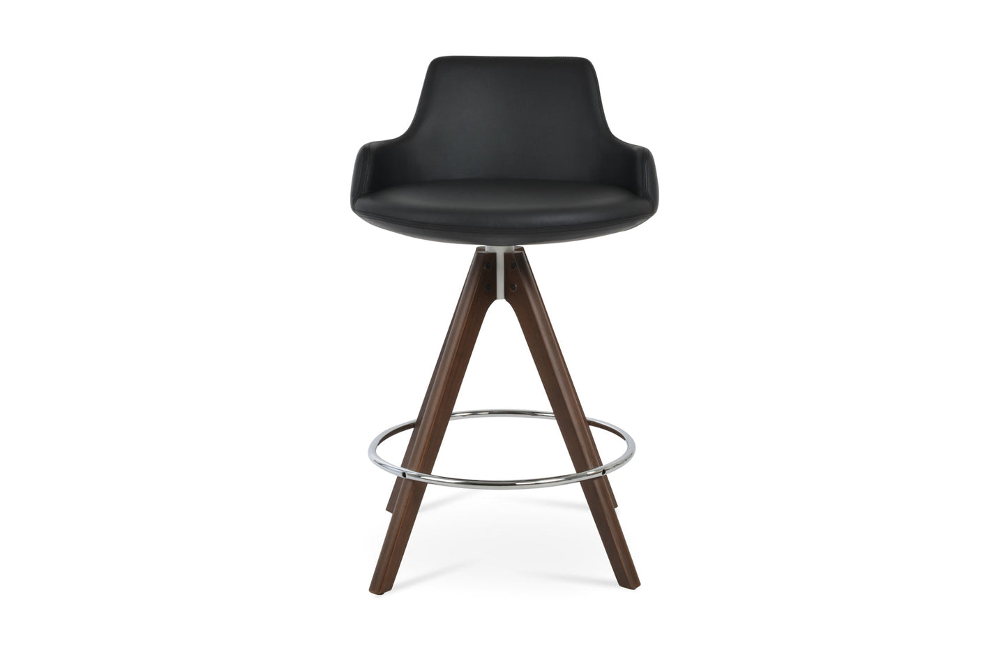 Dervish Pyramid Swivel Bar Stool