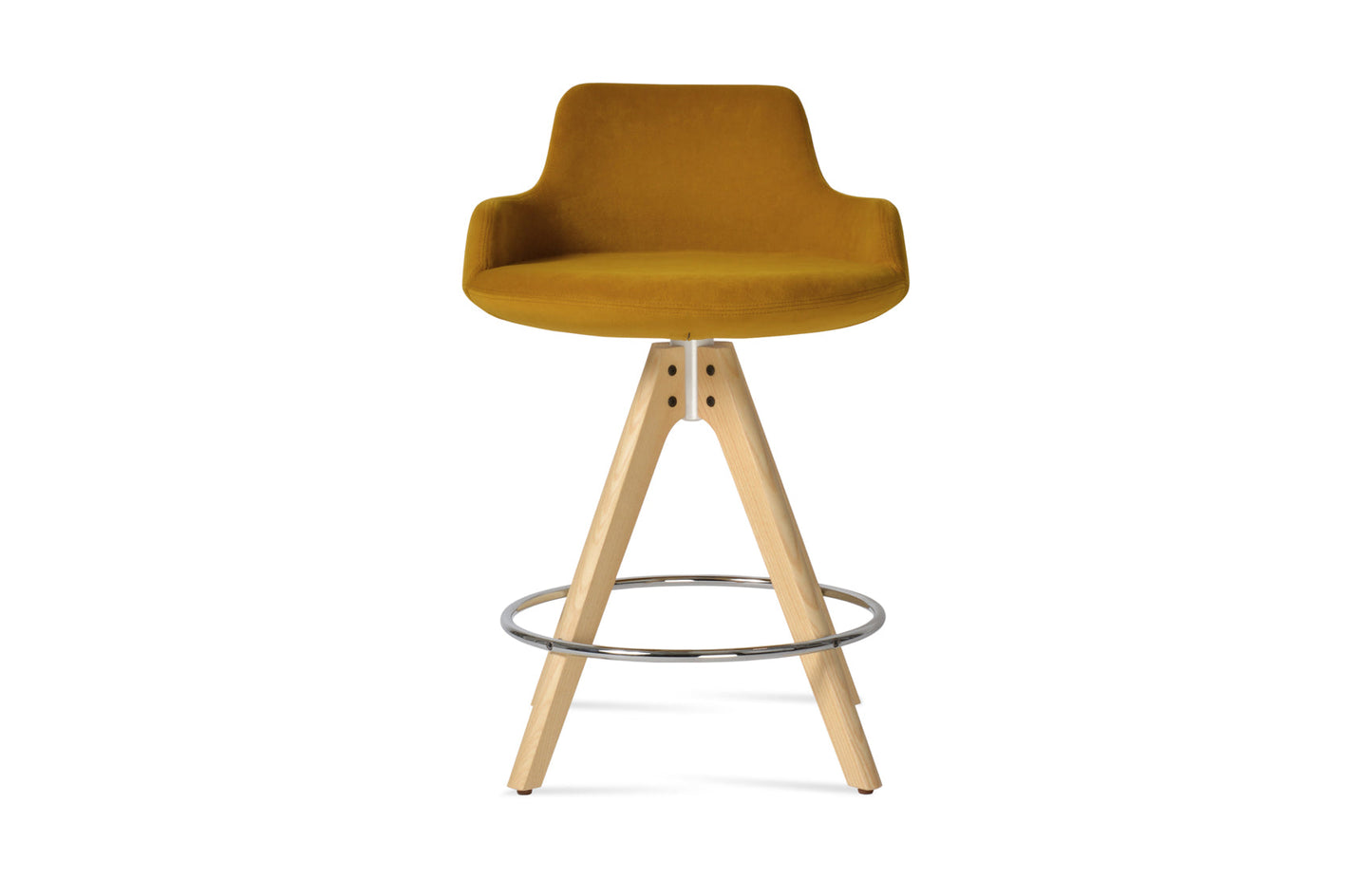 Dervish Pyramid Swivel Bar Stool