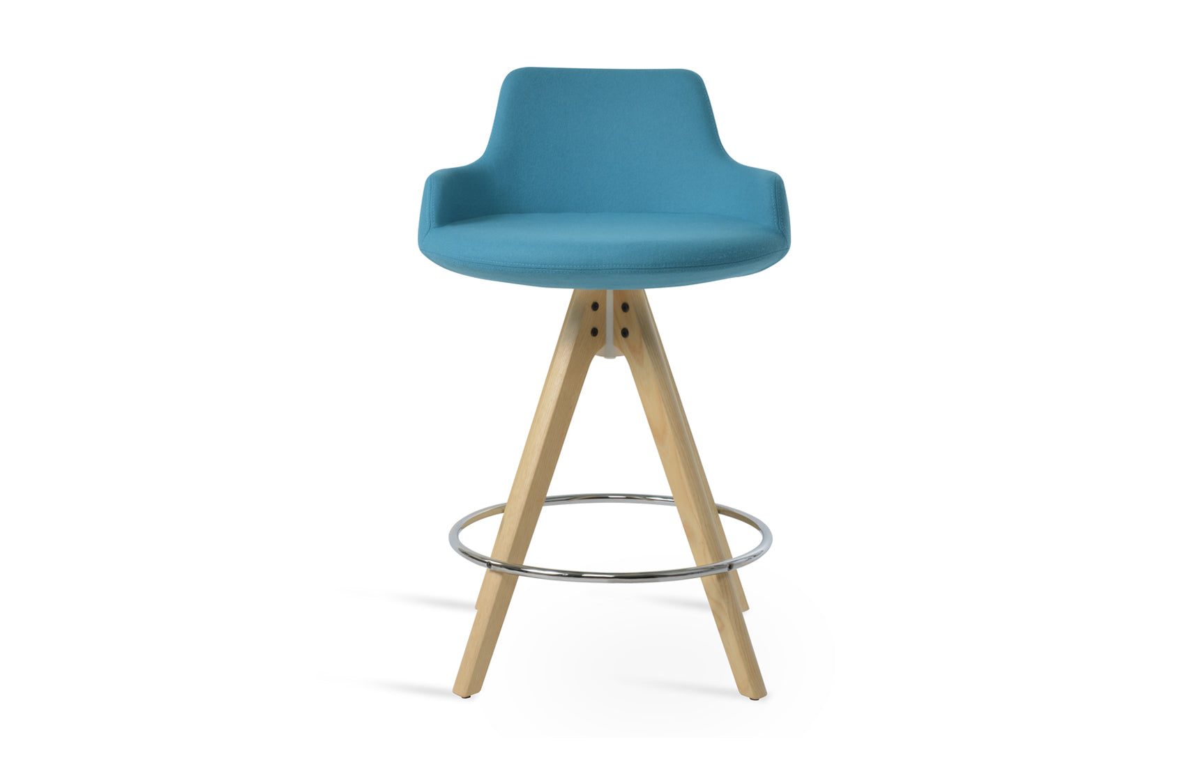 Dervish Pyramid Swivel Bar Stool