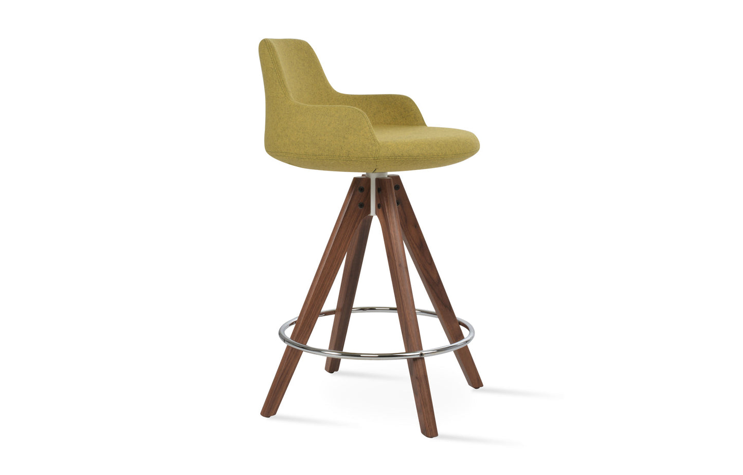 Dervish Pyramid Swivel Bar Stool