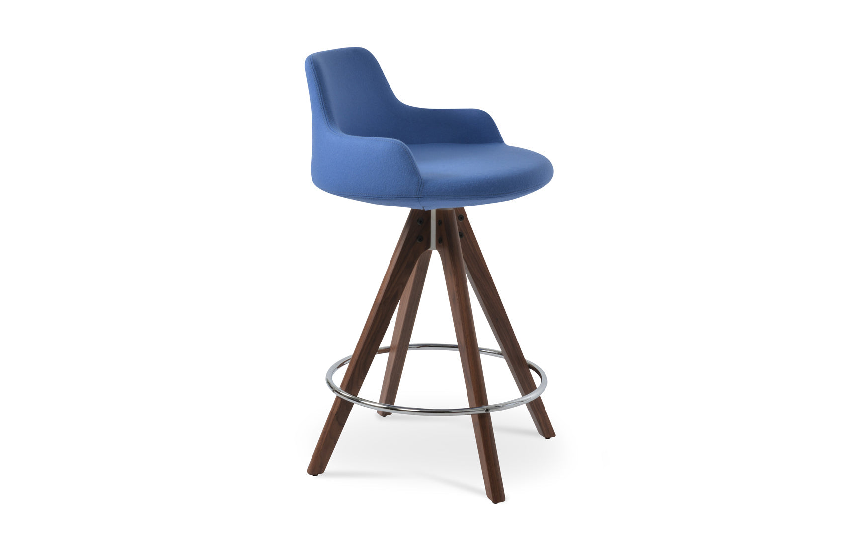 Dervish Pyramid Swivel Bar Stool