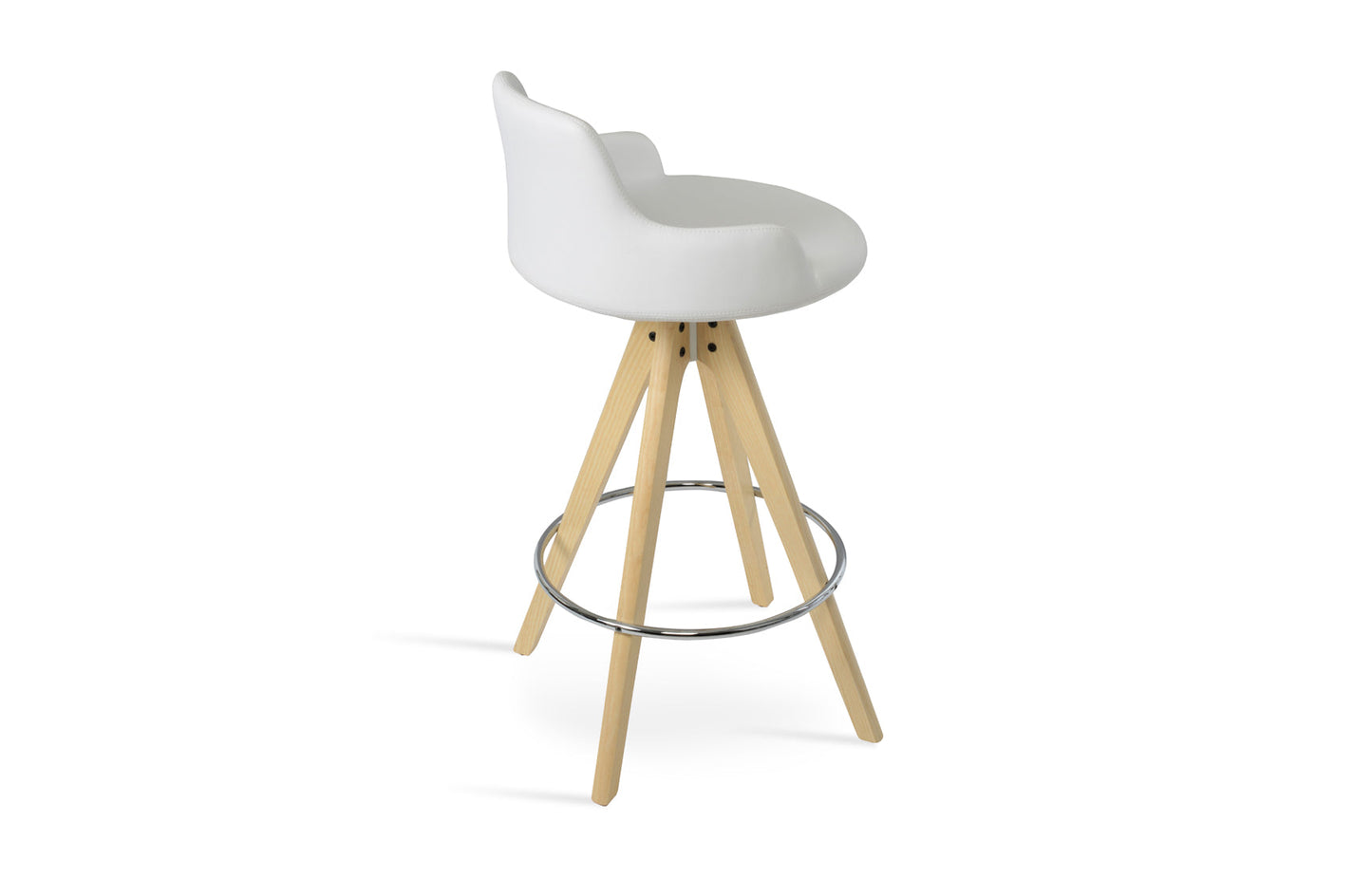 Dervish Pyramid Swivel Bar Stool