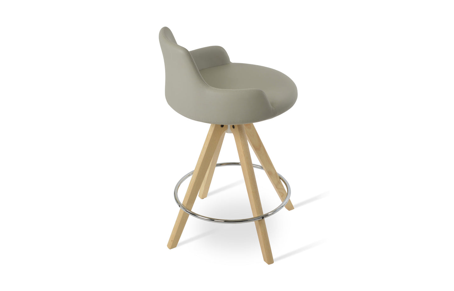 Dervish Pyramid Swivel Bar Stool