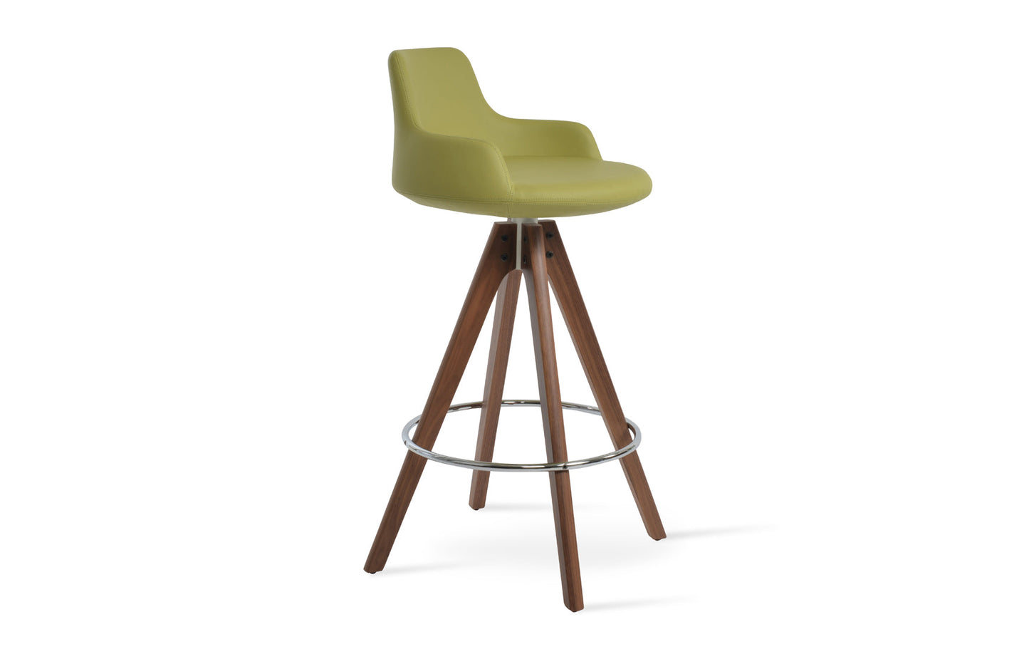 Dervish Pyramid Swivel Counter Stool