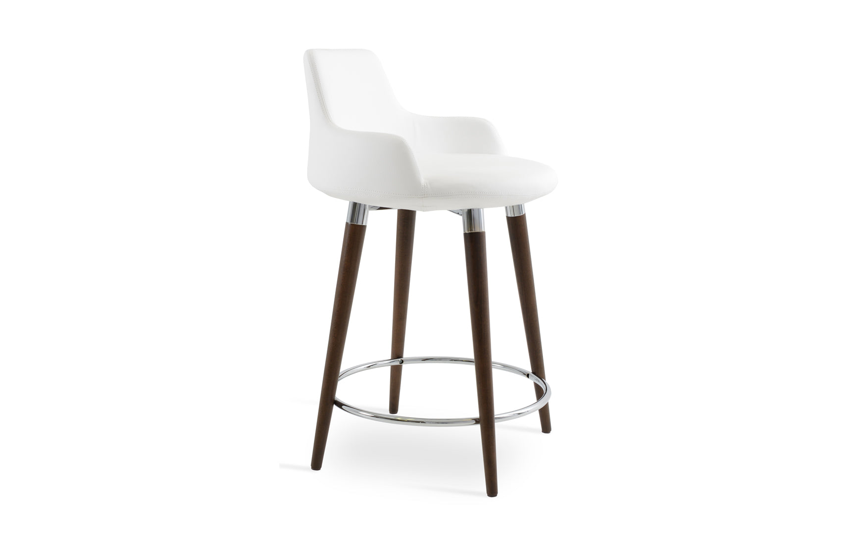 Dervish Wood Counter Stool