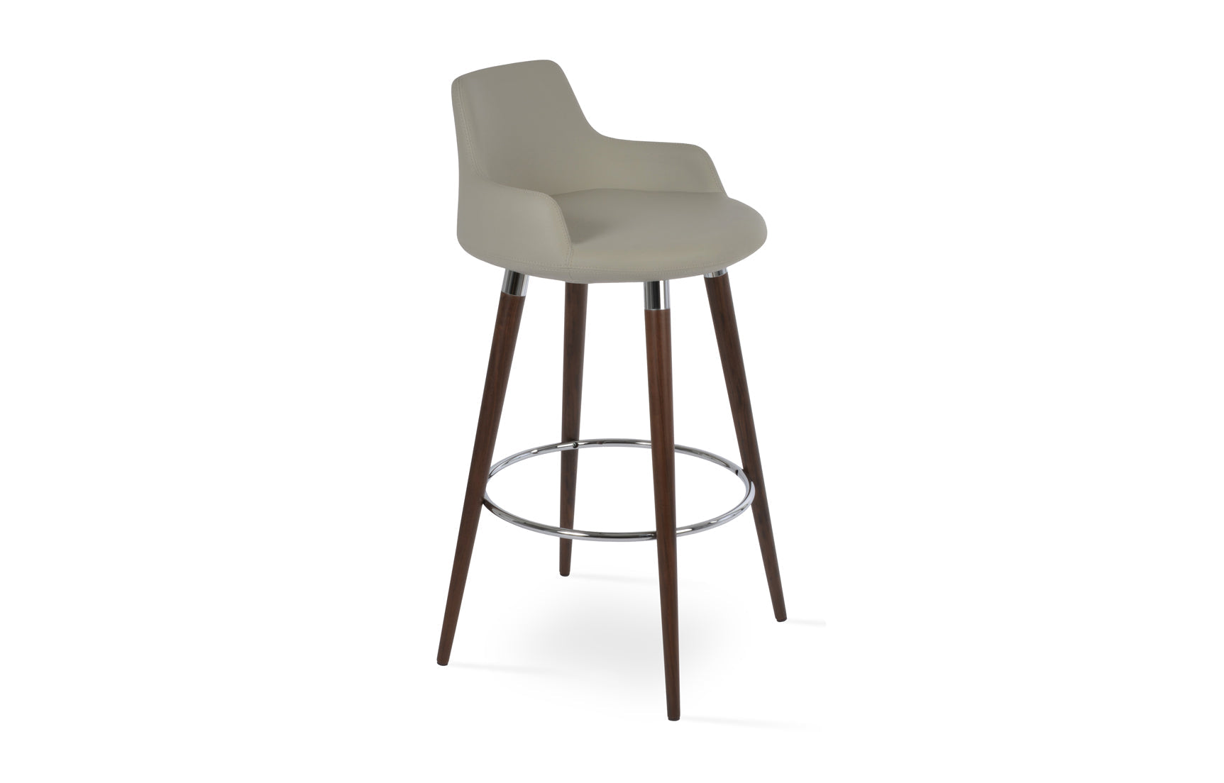 Dervish Wood Counter Stool