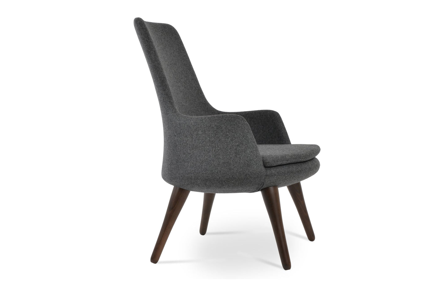 Dervish Wood Lounge Arm Chair