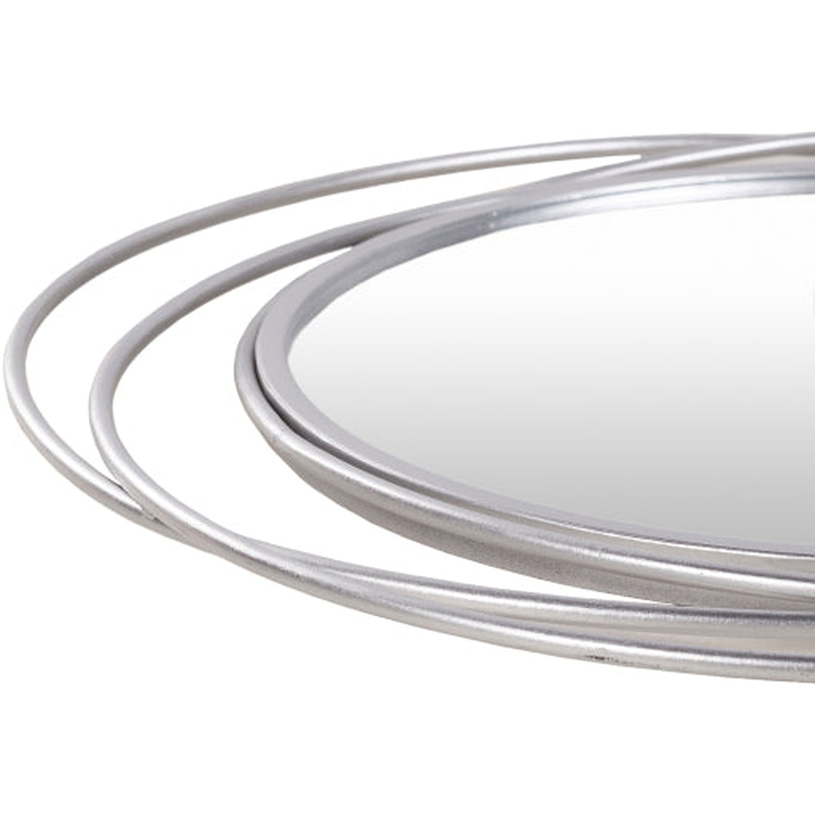 Surya Dixie Silver Mirror