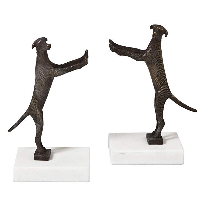 Global Views Golden Retriever Bookend Set