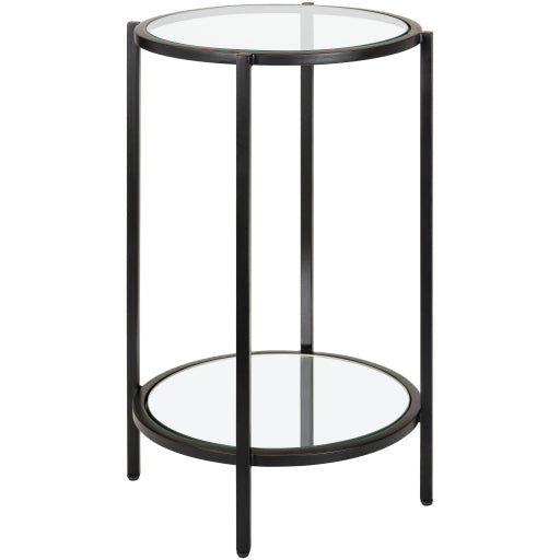 Surya Alecsa Round End Table