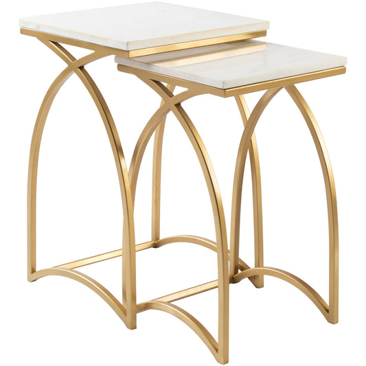 Surya Evana Nesting Table Set