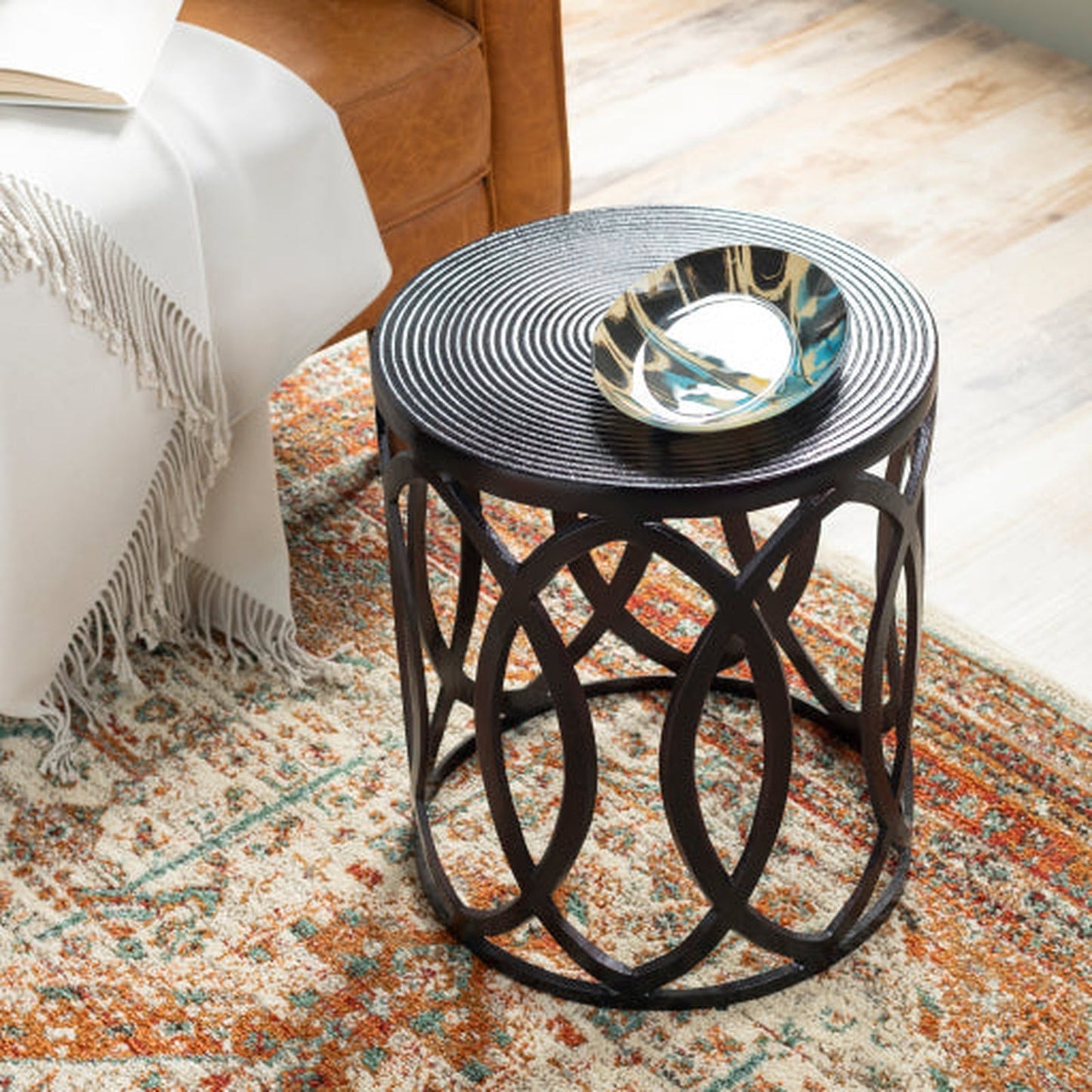 Surya Earnshaw End Table