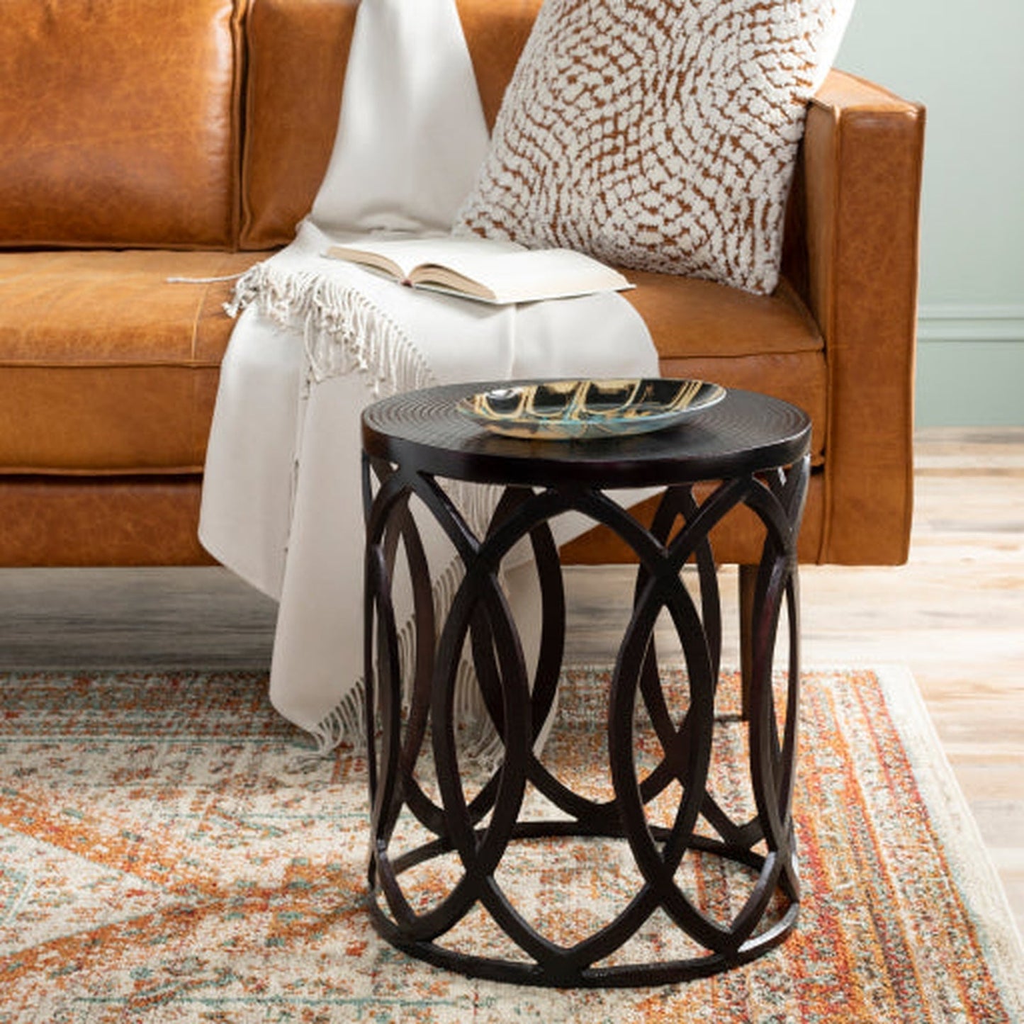 Surya Earnshaw End Table