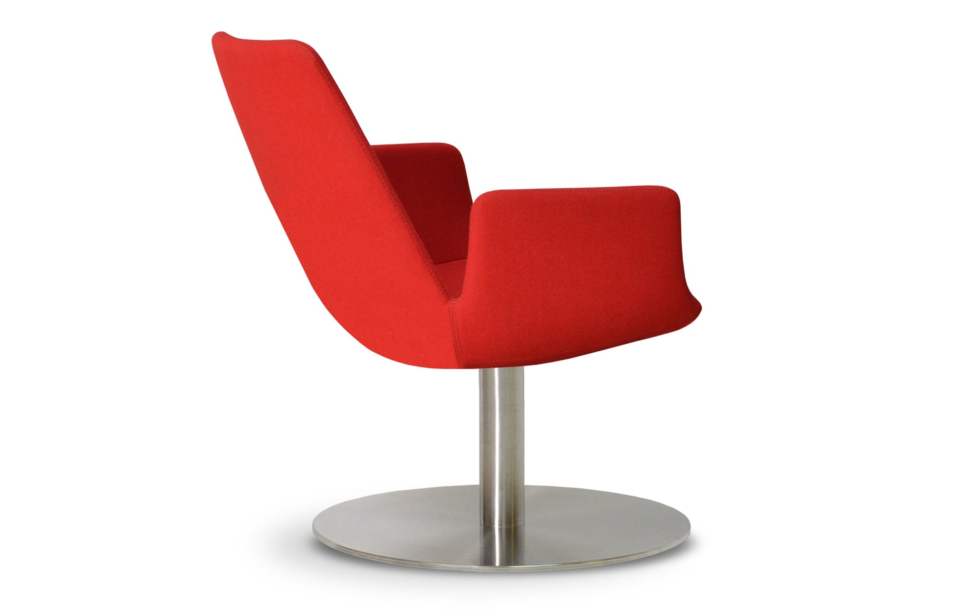 Eiffel Arm Round Swivel Chair