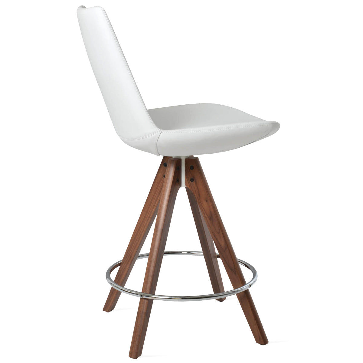 Eiffel Pyramid Swivel Bar Stool