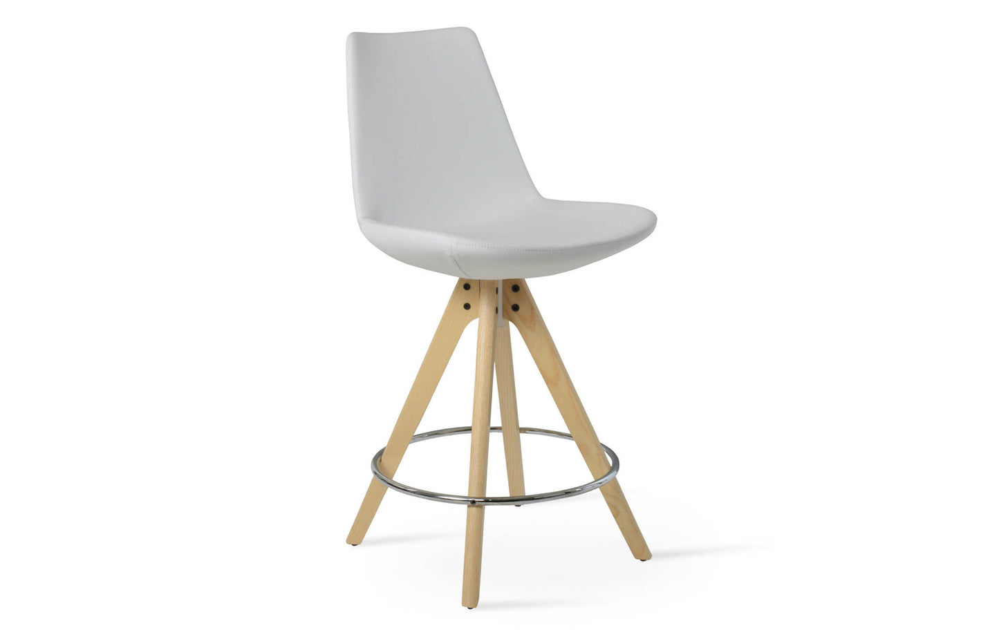 Eiffel Pyramid Swivel Bar Stool